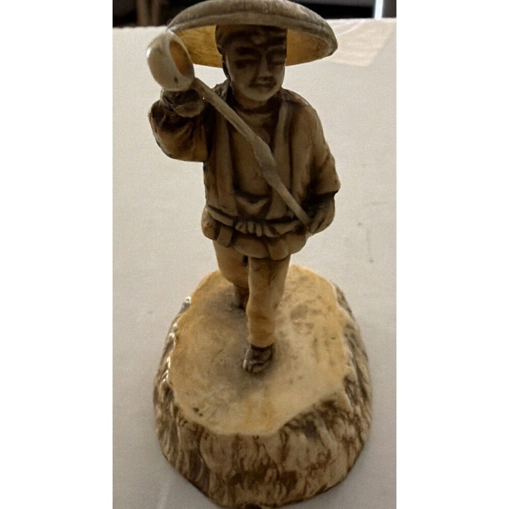 Vintage 3” Celluloid Japanese Mini Figure Circa 1940’s/1950’s